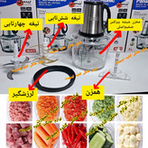 خردکن و غذاساز پاناسونیک موتور اصلی قدرتمند، جهت پوره کردن گوشت،مرغ،حبوبات پخته شده،خرد کردن سبزی و پیاز- میوه و ...