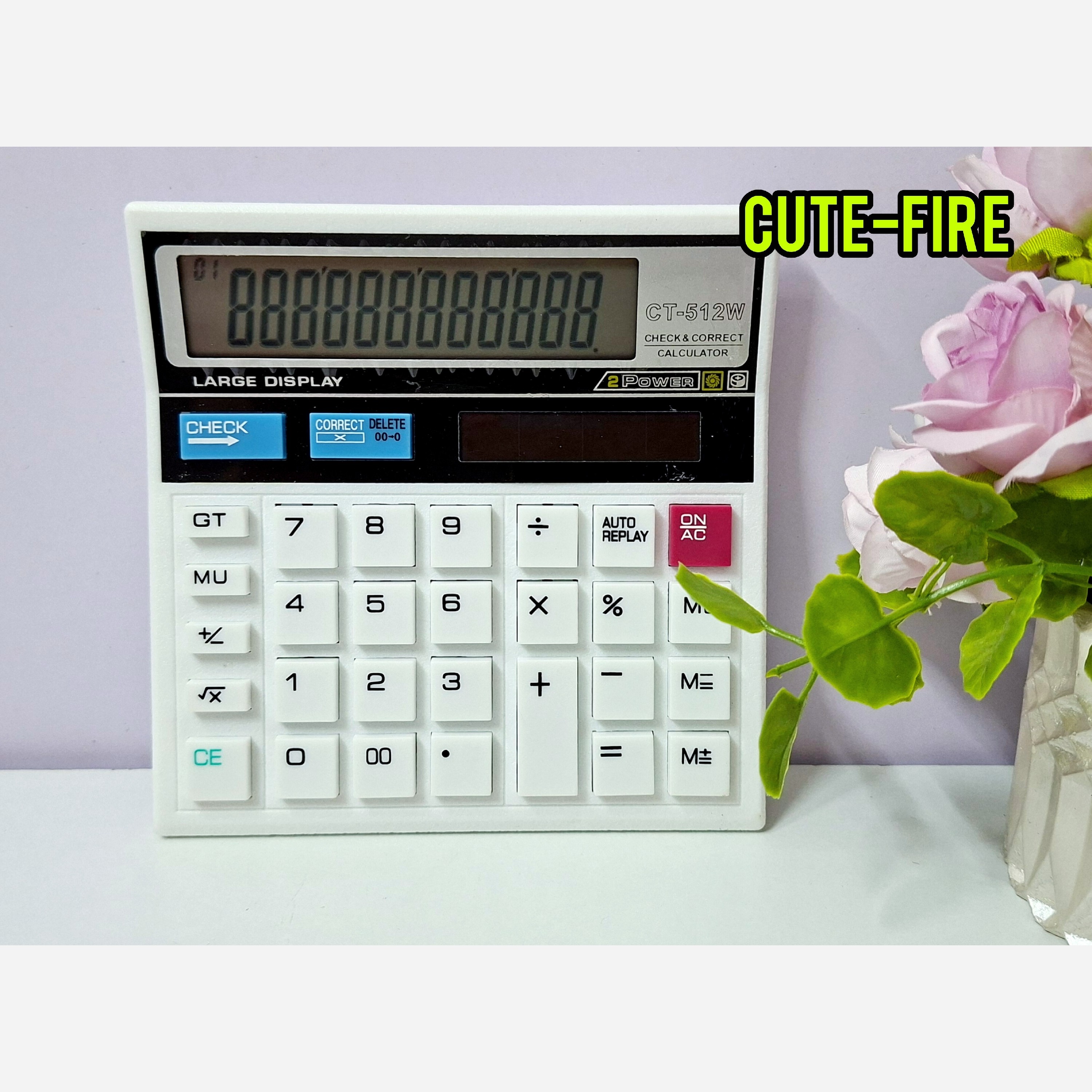 ماشین حساب سایز متوسط CT-512W
