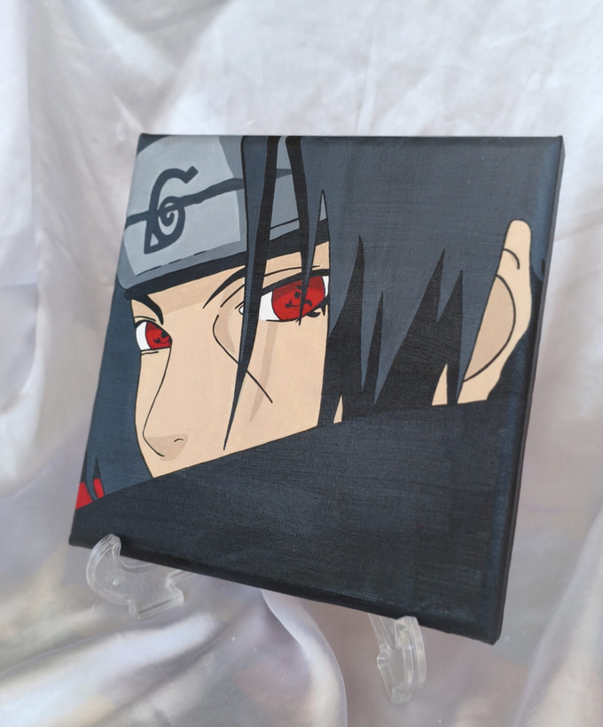 تابلو نقاشی بوم ایتاچی اوچیها | انیمه ناروتو (Naruto)