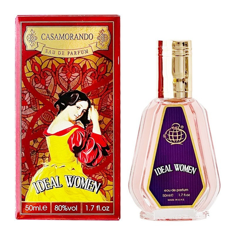 عطر زنانه 50 میل فراگرانس ورد Fragrance World Casamorando Ideal Women