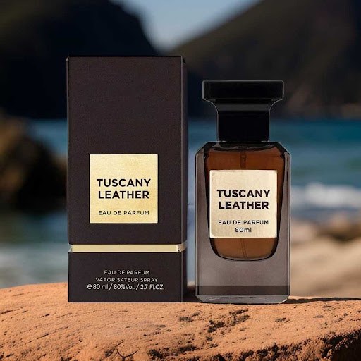 عطر مردانه فراگرانس ورد توسکانی لدر Fragrance World Tuscany Leather