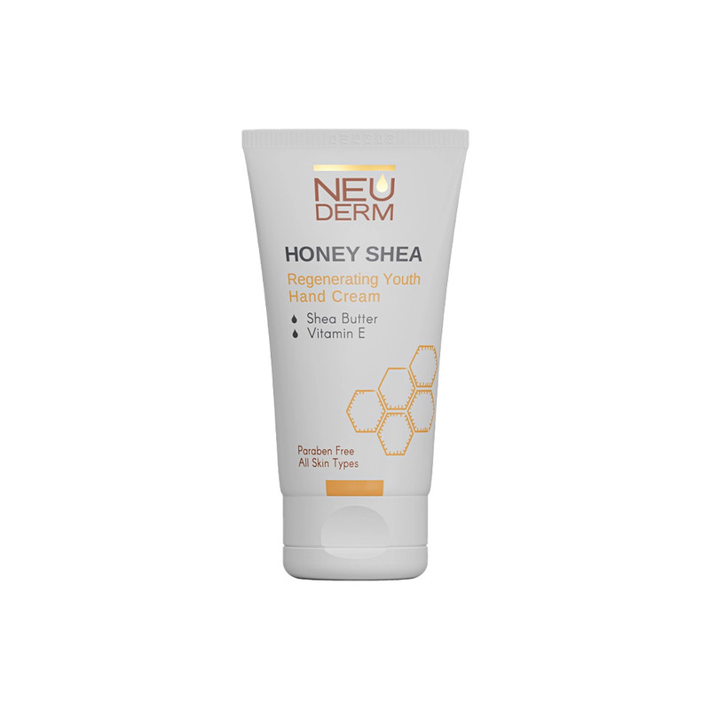 کرم مرطوبکننده دست و صورت نئودرم مدل Honey Shea مناسب برای پوست خشک حجم 50 میلیلیتر