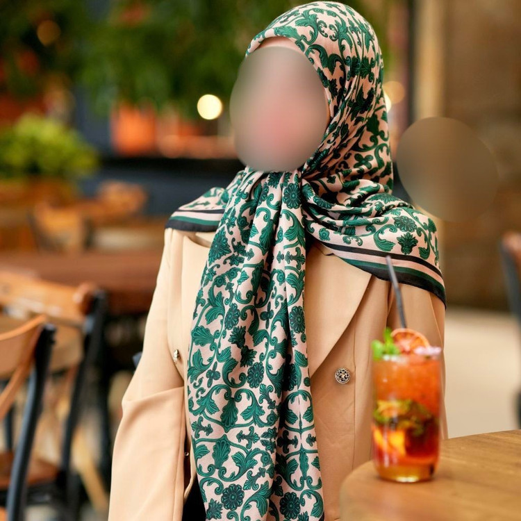 روسری نخی زنانه طرح جدید