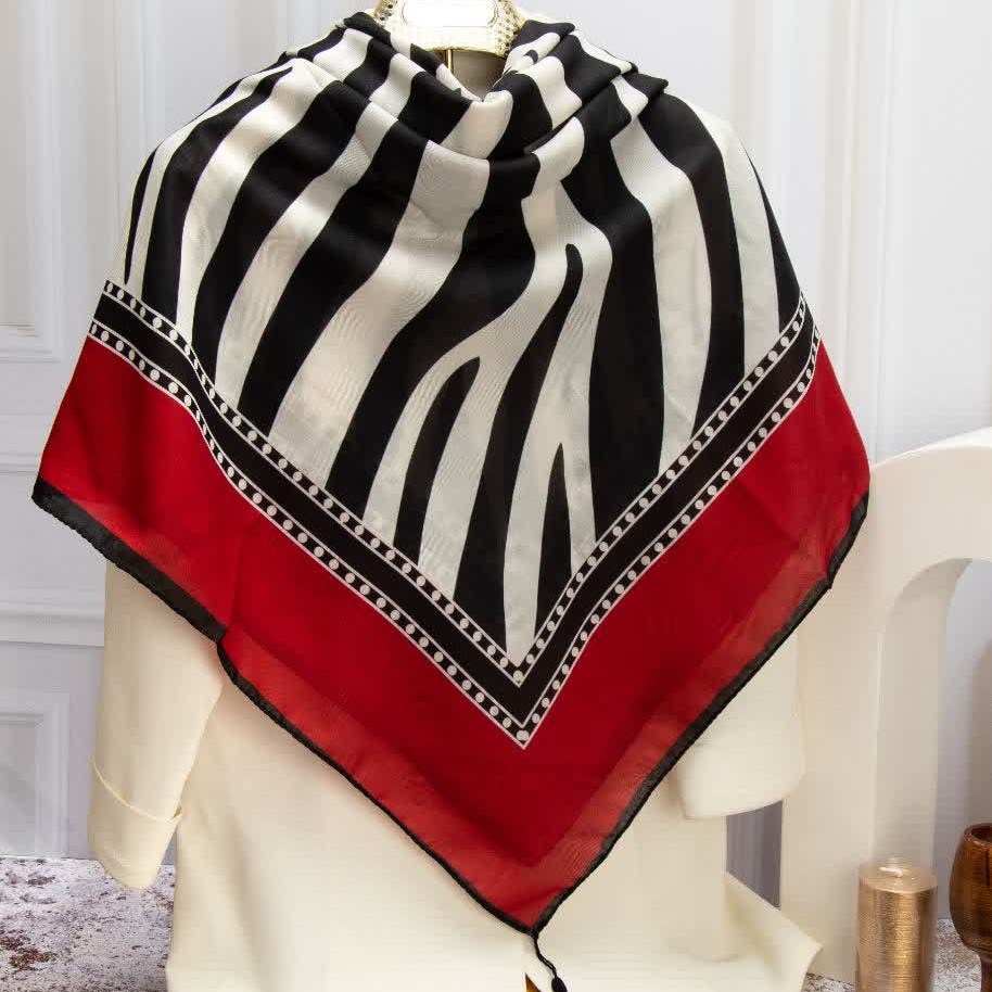 روسری مجلسی عیدانه نخی