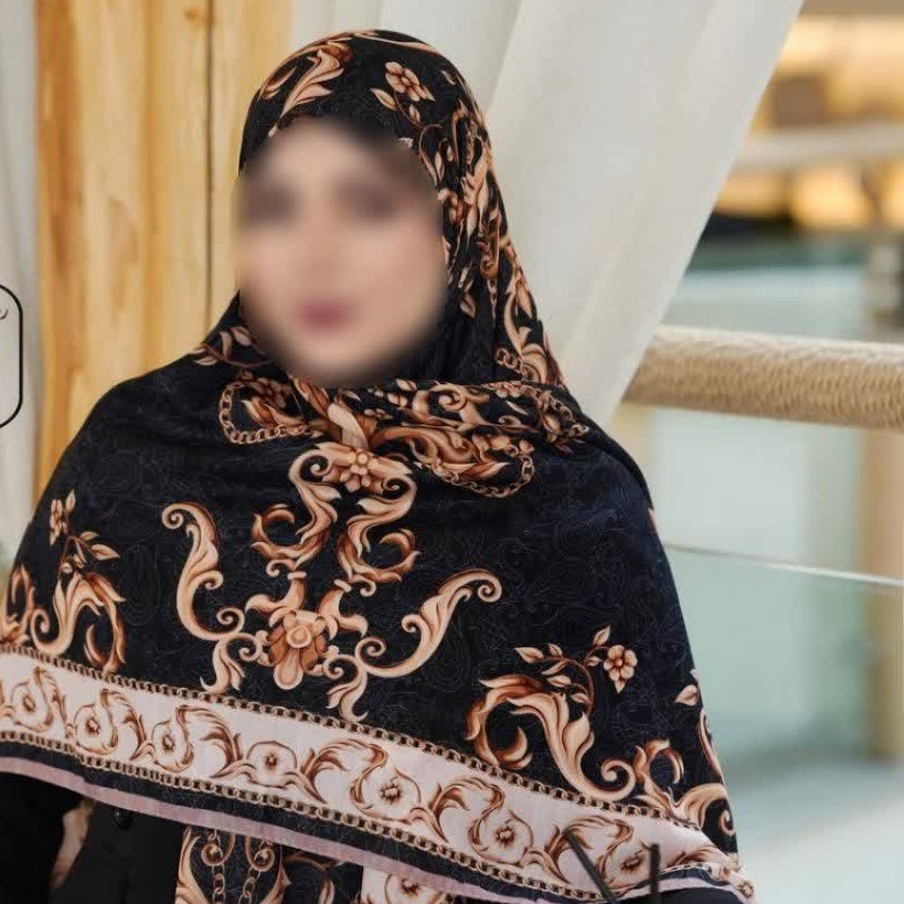روسری مجلسی عیدانه نخی