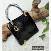 کیف مجلسی زنانه طرحدار ورنی