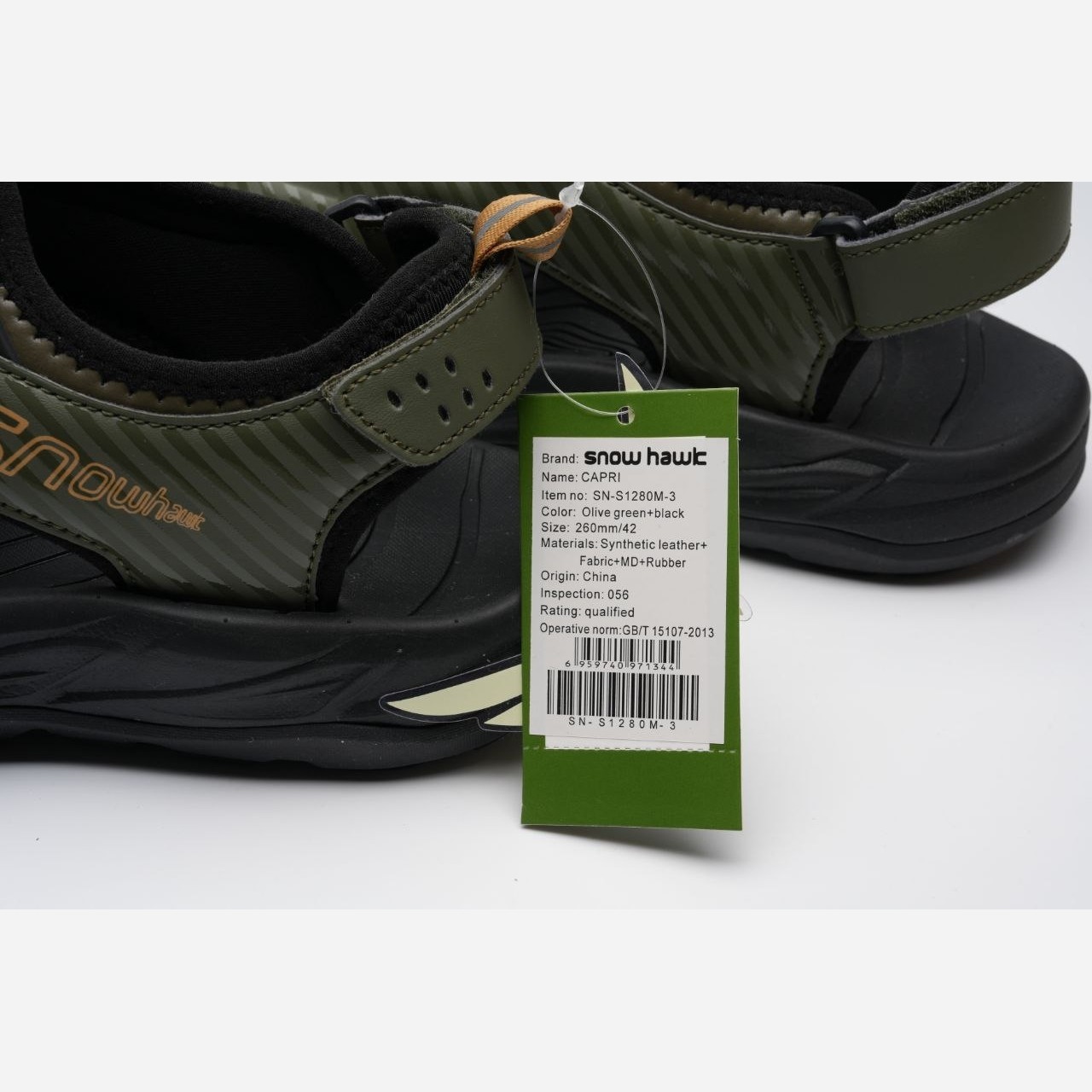 صندل طبی مردانه اسنوهاک مدل Capri کد SN-S1280
