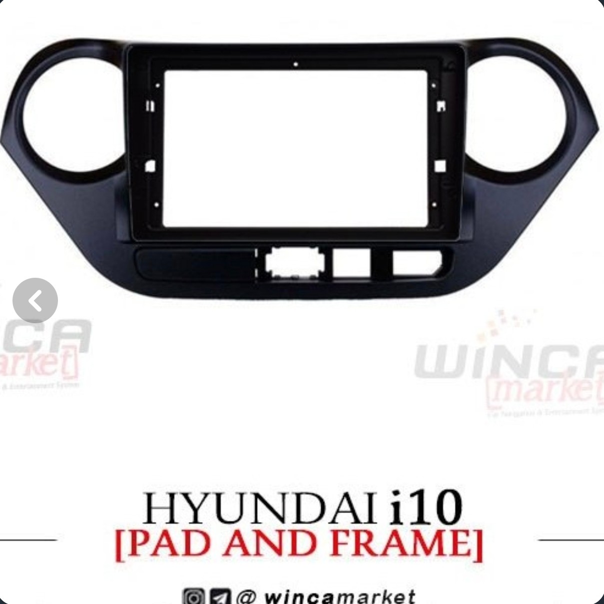 قاب مانیتور هیوندای I10 Hyundai I10 Monitor Frame
