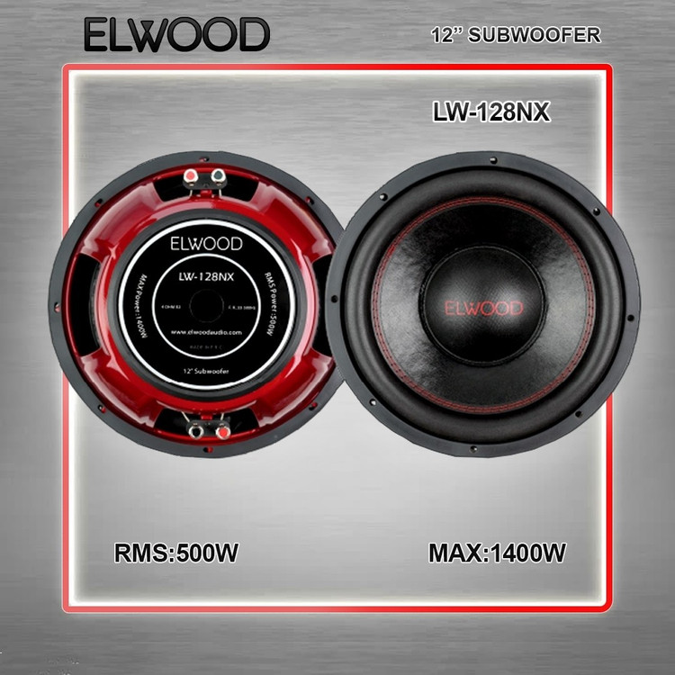 ساب ووفر 12 اینچ الوود مدل LW128NX قدرت 500 وات