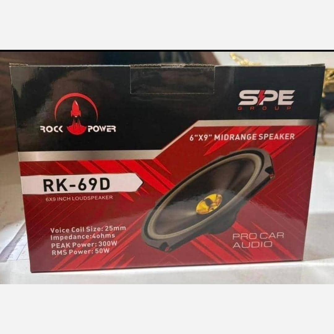 باند بلندگو بیضی راک پاور مدل RK69D بسته یک عددی