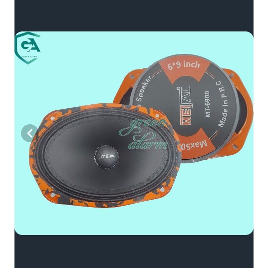 میدرنج متال مدل MT6900 سایز 6 اینچ ظرفیت 250 وات بسته 2 عددی