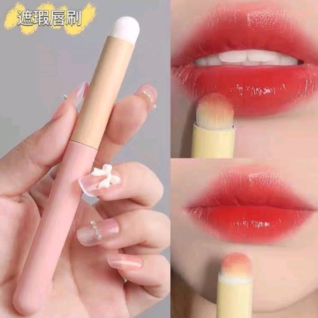 ست براش 4 عددی تخصصی فید میکاپ براش قارچی صورتی بدون ریزش فوق العاده کیوت فانتزی پینترستی