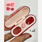 رژ لب ایرپادی فانتزی کیوت دخترانه همراه براش قلبی رژ خیس شیشه ای کره ای و رژ مات مخملی خمیری فانتزی کیوت پینترستی