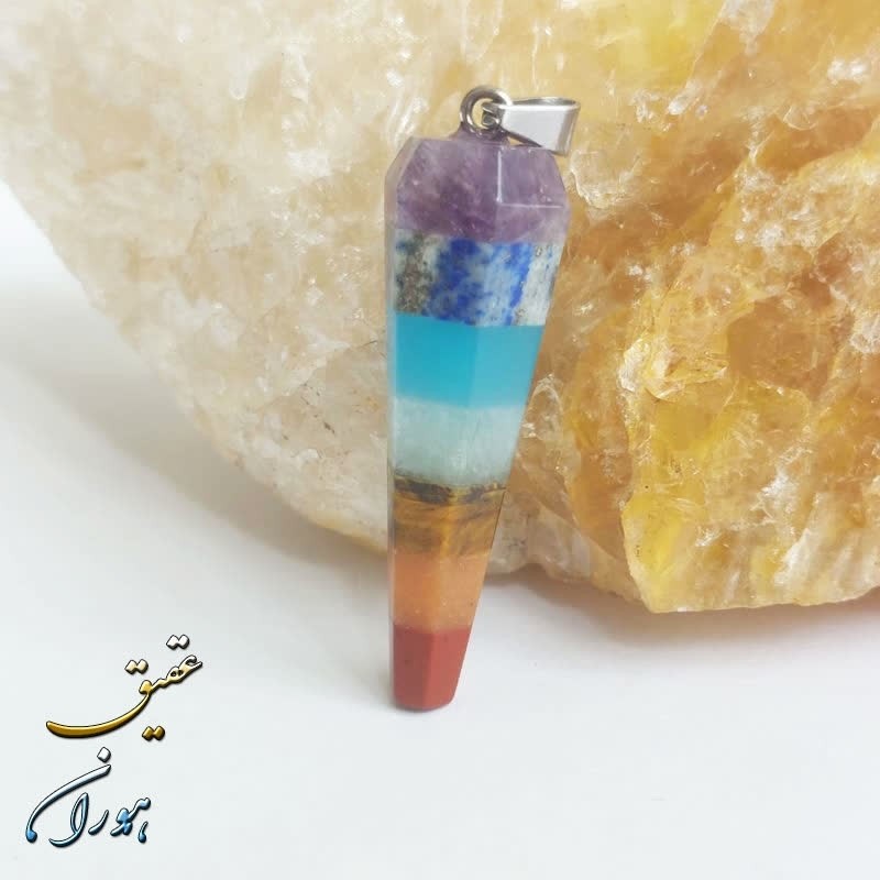 گردنبند چند جواهر اصل و معدنی