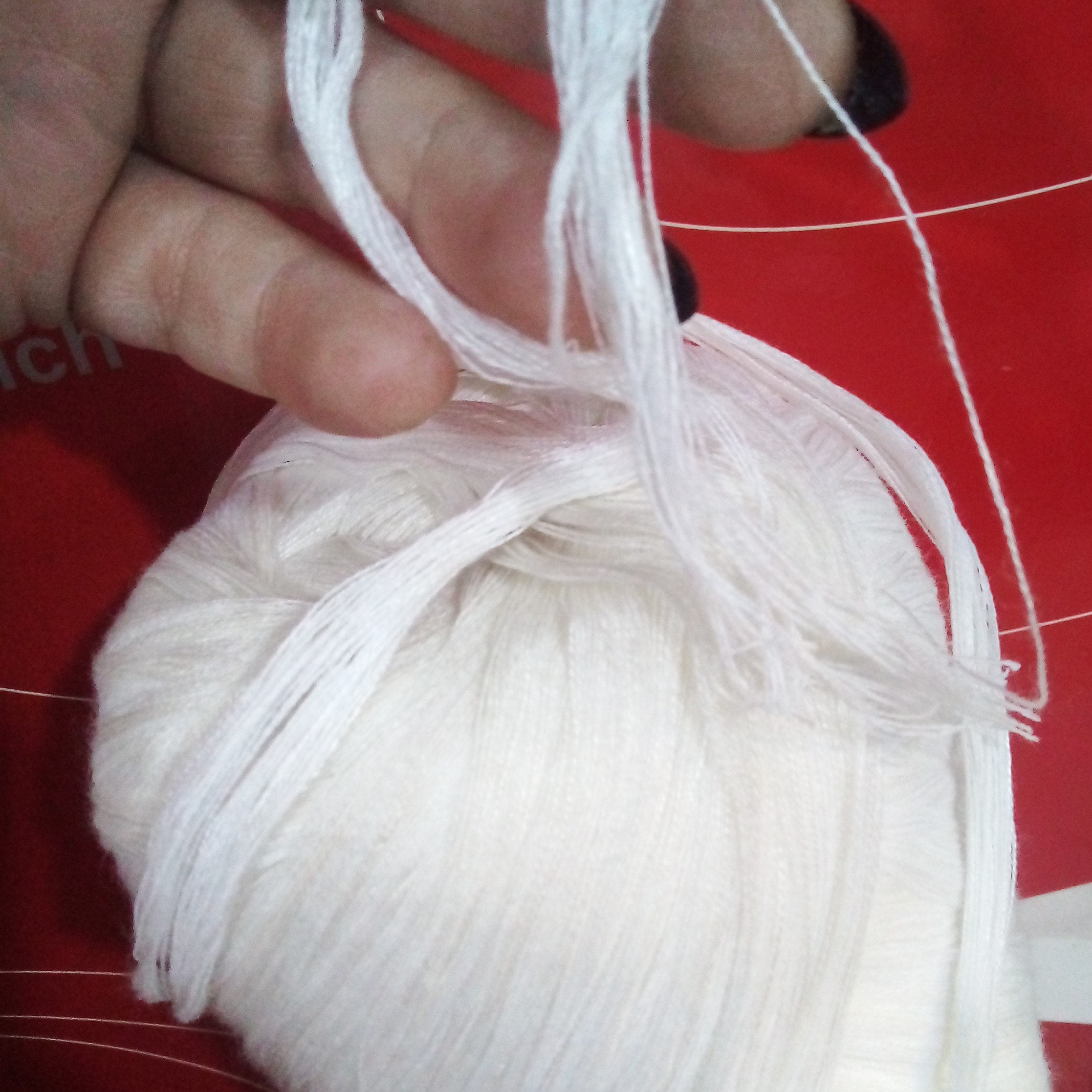 نخ کوک دوخت متری سفید 250 گرمی