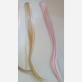 مو اکستنشن شاخه ای (20 عددی ) مو رنگی مو تکه ای با رنگهای طبیعی آمبره و ساده اندازه 50 سانتی صاف انتخاب رنگ به دلخواه