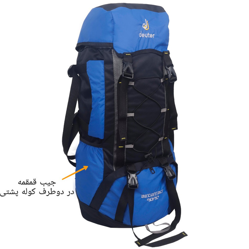 کوله پشتی کوهنوردی 60 لیتری مدل Dtr-rzzgh