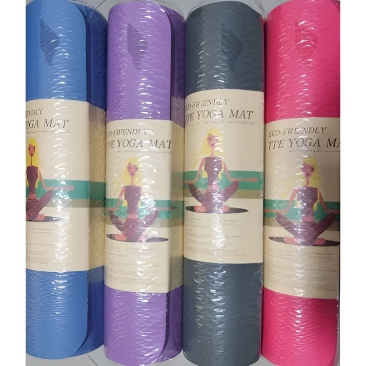 مت یوگا اورجینال 6 و 8 میل TPE کاور دار مارک EAGLE (ارسال رایگان و خرید قسطی)