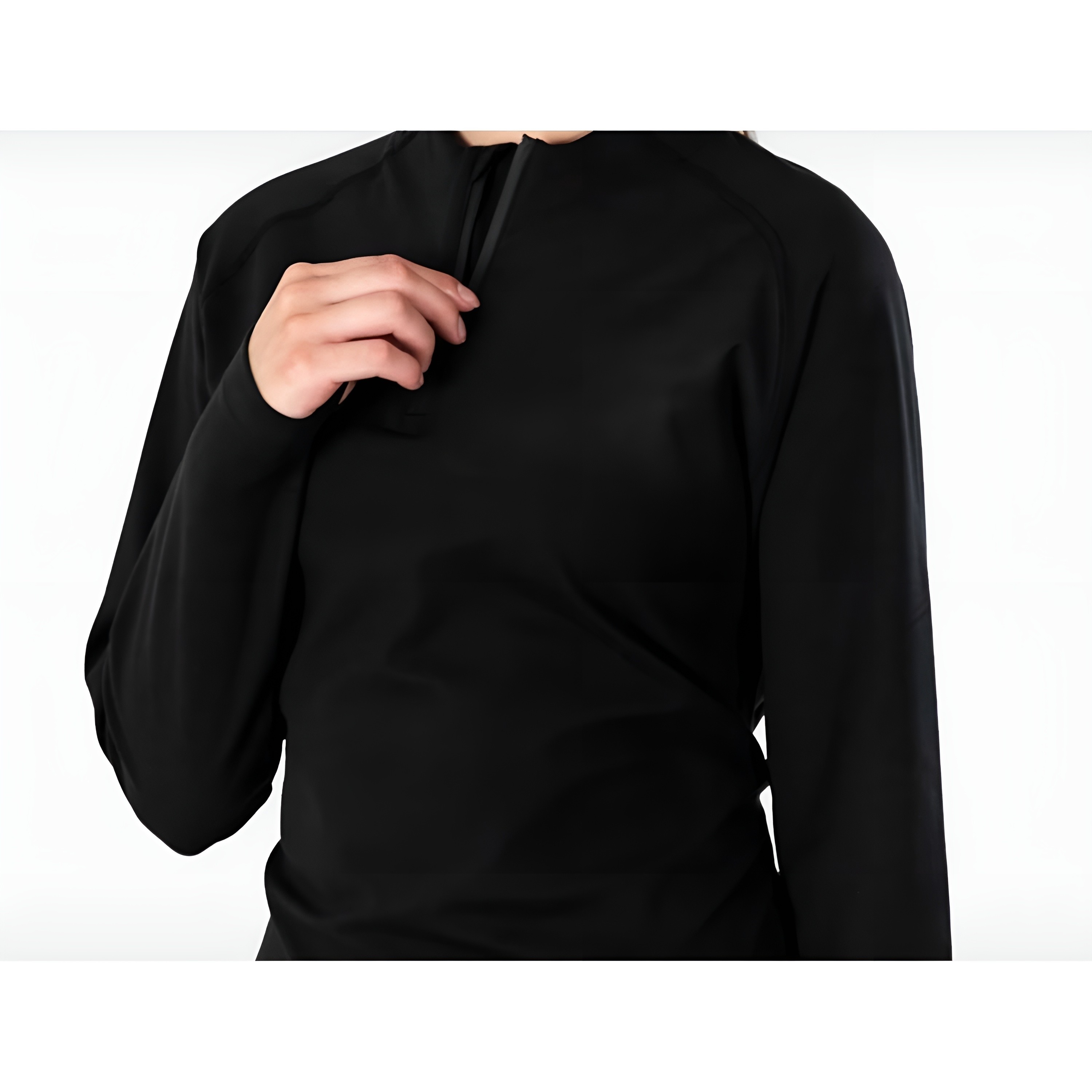 استرج زنانه نیم زیپ انگشتی اورجینال پارچه اعلا سایز M تا 2XL