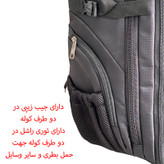 کوله پشتی چرخدار وینچنزا مدل 550020