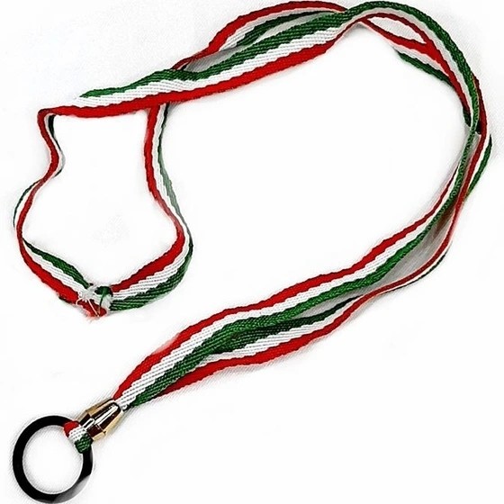 بند مدال ورزشی اعلا با حلقه فلزی