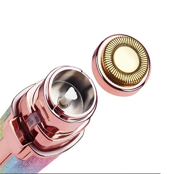 مو زن گوش و بینی بلاولیس مدل DRY CELL طرح رنگین کمان
