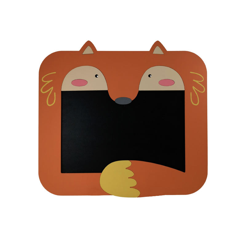 تخته سیاه طرح روباه مدل MKids39 سایز 32x30 سانتی متر