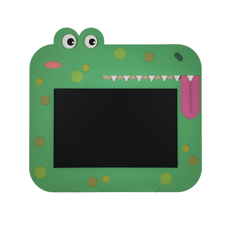 تخته سیاه طرح تمساح مدل MKids39  سایز 32x30 سانتی متر